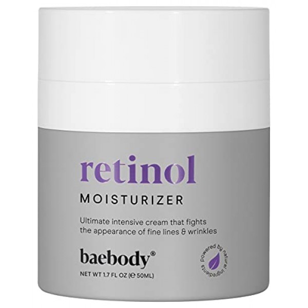 Baebody Retinol Moisturizer Cream for Face, Neck and Décolletage ...