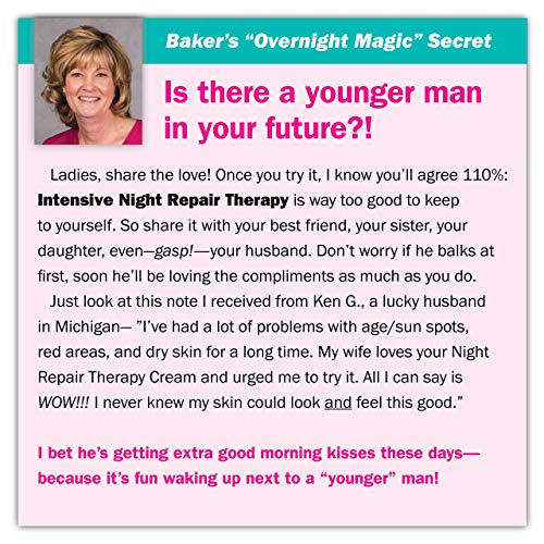 Baker’s Best Intensive Night Repair Therapy Beauty Cream | Anti-A...