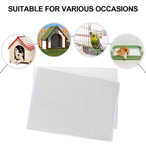balacoo 100pcs Disposable Cage Liners Bird Cage Liner Paper Cushi...