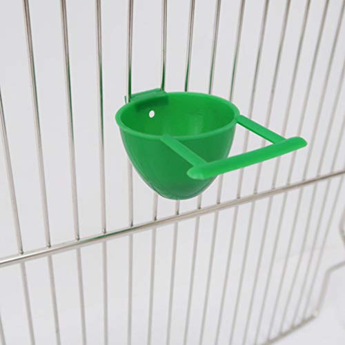 balacoo 10Pcs Bird Feeding Cups Bird Cage Feeders Parrot Feeding ...