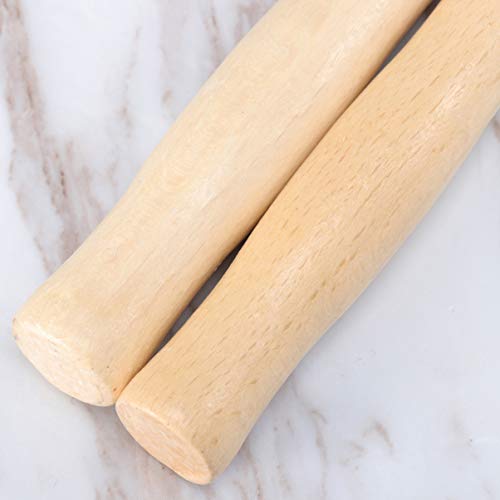 balacoo 2pcs Pet Comb Stainless Steel Wood Handle Cat Grooming Co...