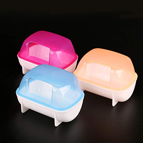 Balacoo 3pcs Hamster Bathrooms Plastic Sand Bath Container Small ...
