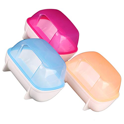 Balacoo 3pcs Hamster Bathrooms Plastic Sand Bath Container Small ...