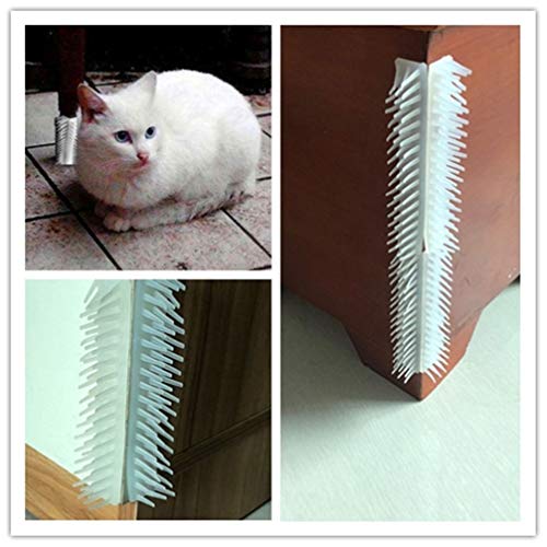 balacoo 4PCS Cat Corner Massager Comb Cat Self Groomer Scratching...