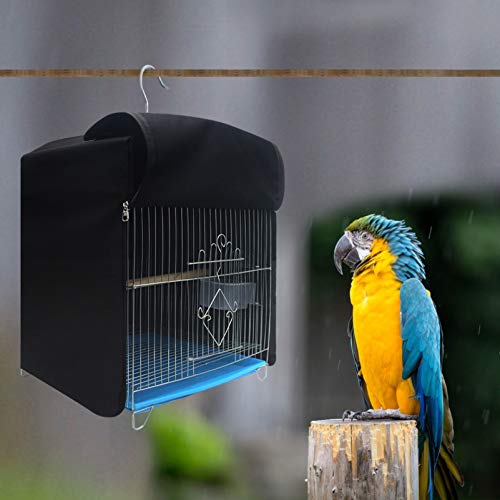 Balacoo Bird Cage Cover Winter Windproof Parrot Cage Shield Keep ...