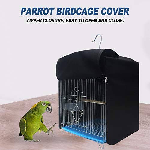 Balacoo Bird Cage Cover Winter Windproof Parrot Cage Shield Keep ...