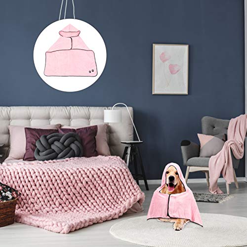 Balacoo Dog Bathrobe Dry Fast Dog Bag Dog Bathrobe Towel Microfib...