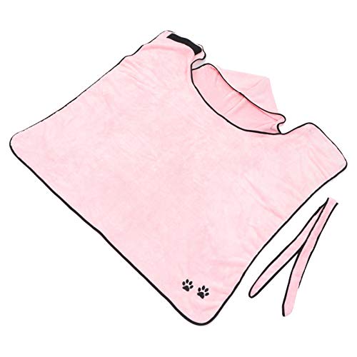 Balacoo Dog Bathrobe Dry Fast Dog Bag Dog Bathrobe Towel Microfib...