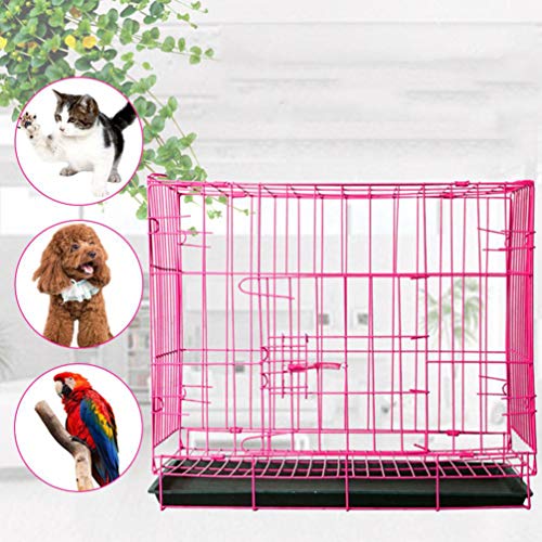 Balacoo Metal Dog Crate Cage with Toilet for Small Medium Dog Cat...