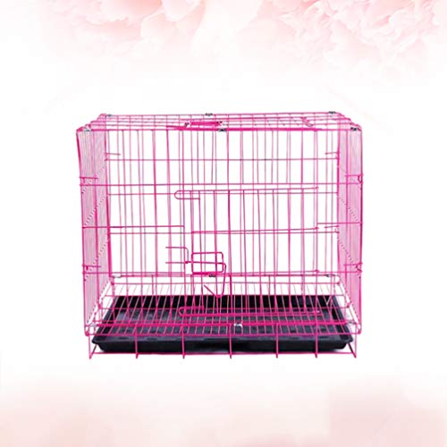 Balacoo Metal Dog Crate Cage with Toilet for Small Medium Dog Cat...