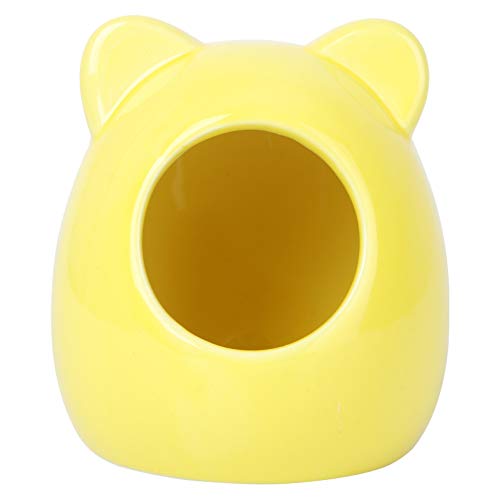 Balacoo Small Animal House, Ceramic Hamster Bedding Hideout Nest,...