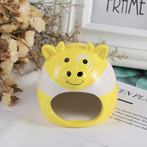Balacoo Small Animal House Ceramic - Hamster Hideout Nest Critter...
