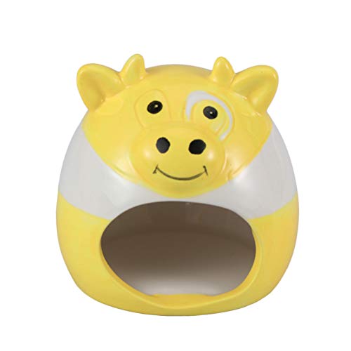 Balacoo Small Animal House Ceramic - Hamster Hideout Nest Critter...