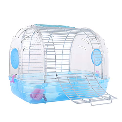 Balacoo Small Animals Habitat Portable Hamster Carrier Case Cage ...