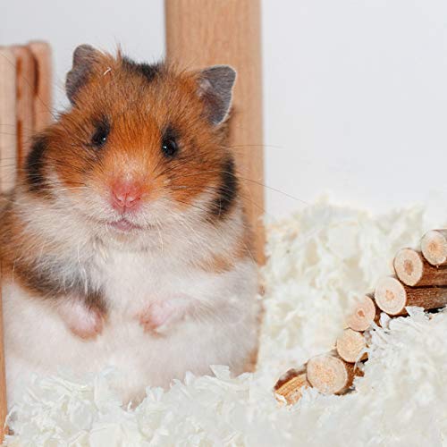 balacoo Small Pet White Paper Bedding Unbleached Absorbent Liners...