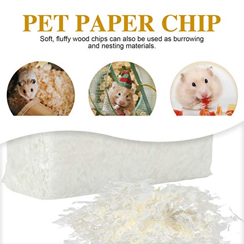 balacoo Small Pet White Paper Bedding Unbleached Absorbent Liners...