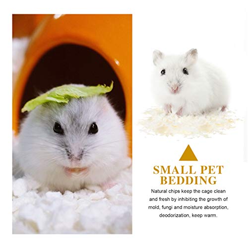 balacoo Small Pet White Paper Bedding Unbleached Absorbent Liners...