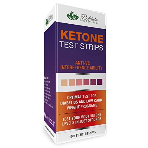 Ketone Test Strips 100 Count Easy - Instant - Accurate!