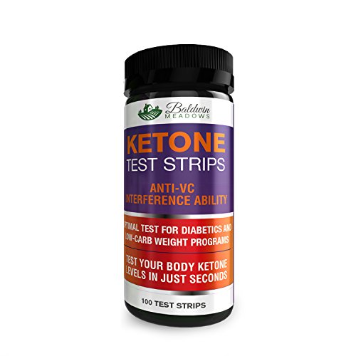 Ketone Test Strips 100 Count Easy - Instant - Accurate!