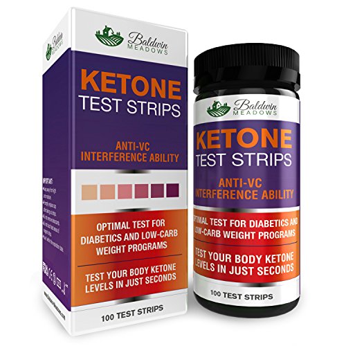 Ketone Test Strips 100 Count Easy - Instant - Accurate!