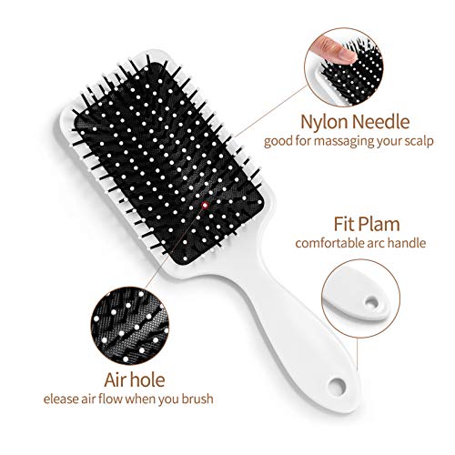 Guns Of America Flag Us Hair Brush Anti-Static Air Cushion Comb S...