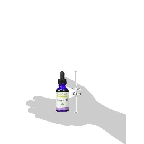 Banyan Botanicals Nasya Oil - USDA Certified Organic - Nasal Drop...