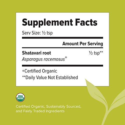 Banyan Botanicals Organic Shatavari Powder – Asparagus racemosus ...