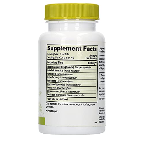 Banyan Botanicals Pitta Digest - USDA Organic, 90 Tablets - Cooli...