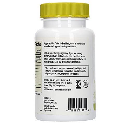 Banyan Botanicals Pitta Digest - USDA Organic, 90 Tablets - Cooli...