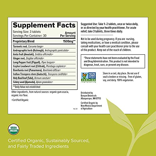 Banyan Botanicals Pollen Protect – Clinically Tested Organic Ayur...