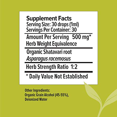 Banyan Botanicals Shatavari Liquid Extract – Organic Shatavari Ro...