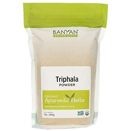 Banyan Botanicals Triphala Powder – Organic Formula of Amla, Hari...