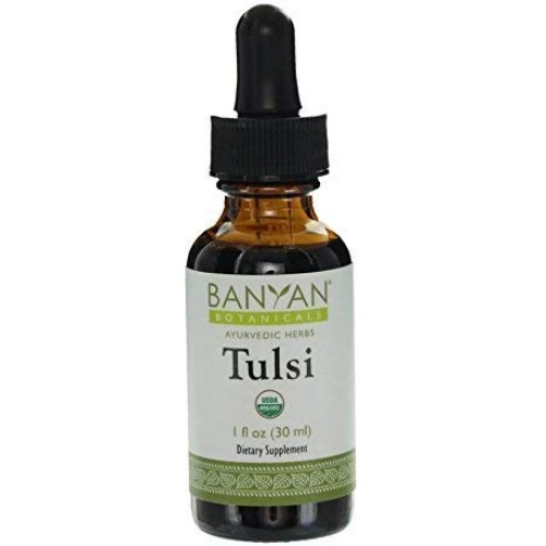 Banyan Botanicals Tulsi Liquid Extract – Organic Holy Basil Liqui...