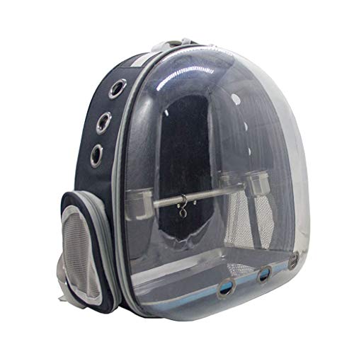 Baosity Pet Bird Carrier, 360 Degree Clear Cover Bird Carrier Bac...
