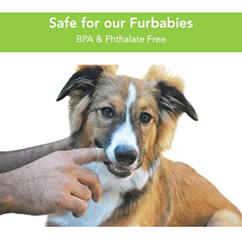Barkleys 360º Dog Fingerbrush Toothbrush - Ergonomic Design - Fu...