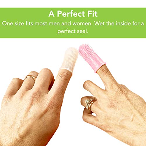 Barkleys 360º Dog Fingerbrush Toothbrush - Ergonomic Design - Fu...
