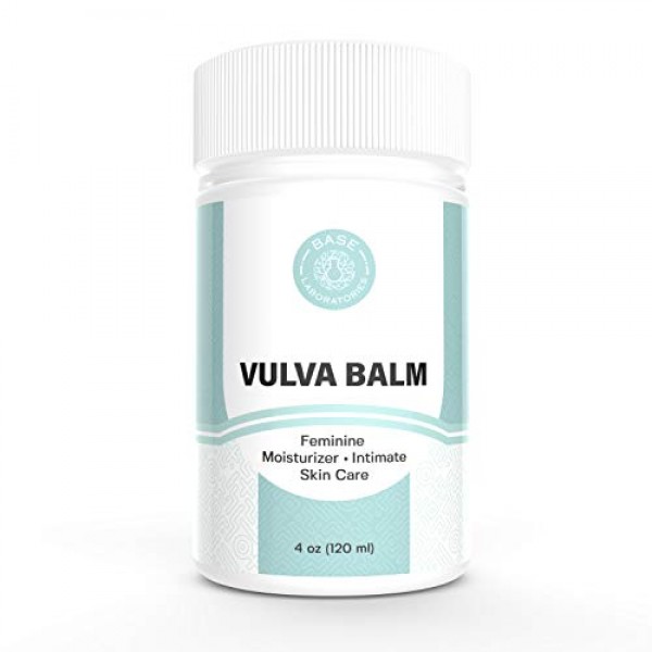 Base Laboratories Organic Vulva Balm I Soothing Moisturizer for W...