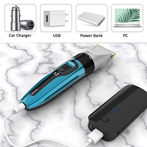 BASEIN Dog Clippers, Upgraded Dog Grooming Clippers Dog Hair Trim...
