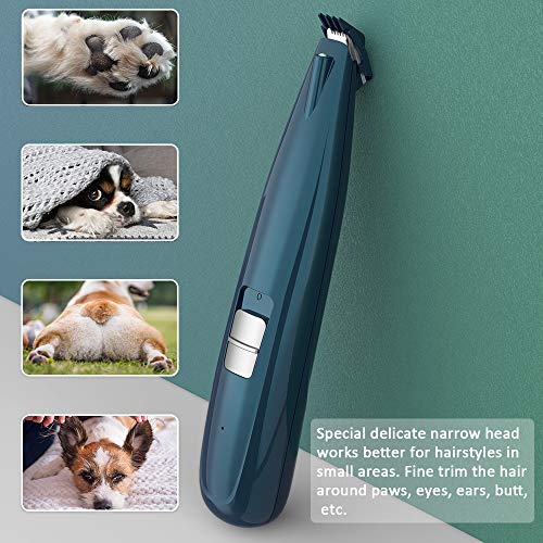 BASEIN Pet Foot Hair Clippers with Led Light, Professional Pet Ha...