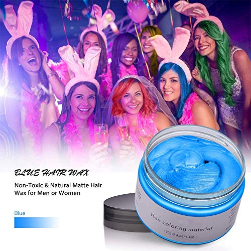 Hair Color Wax, Hair Modelling Wax, Natural Matte Temporary Hair ...
