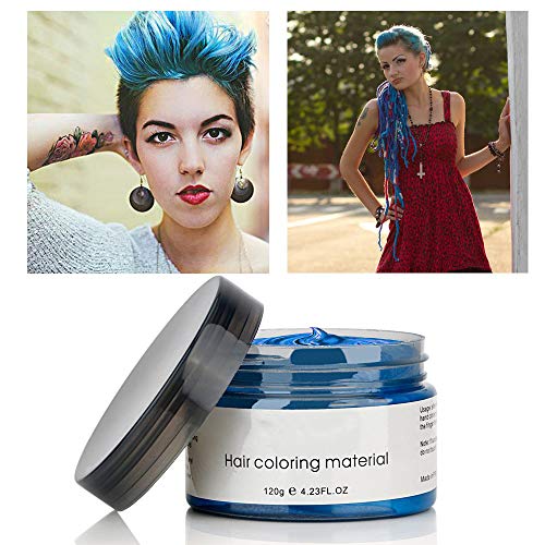 Hair Color Wax, Hair Modelling Wax, Natural Matte Temporary Hair ...