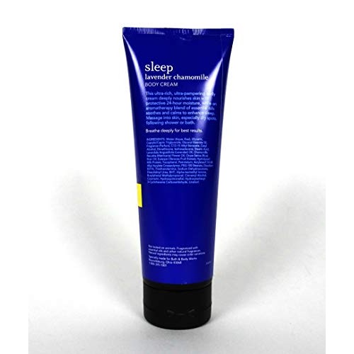 Bath & Body Works 8 Ounce Body Cream Aromatherapy Sleep Lavender ...