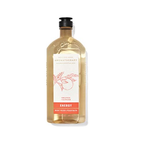 Bath & Body Works Aromatherapy Energy - Orange + Ginger Body Wash...