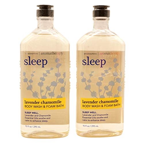 Bath & Body Works Aromatherapy Sleep Lavender & Chamomile Body Wa...