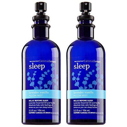 Bath & Body Works Aromatherapy Sleep Lavender Vanilla Pillow Mist...