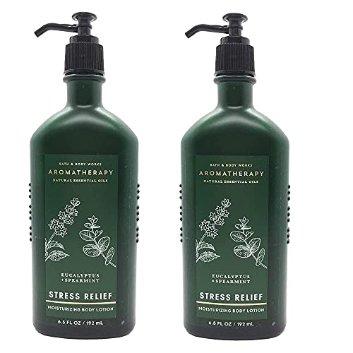Bath & Body Works Aromatherapy Stress Relief - Eucalyptus + Spear...
