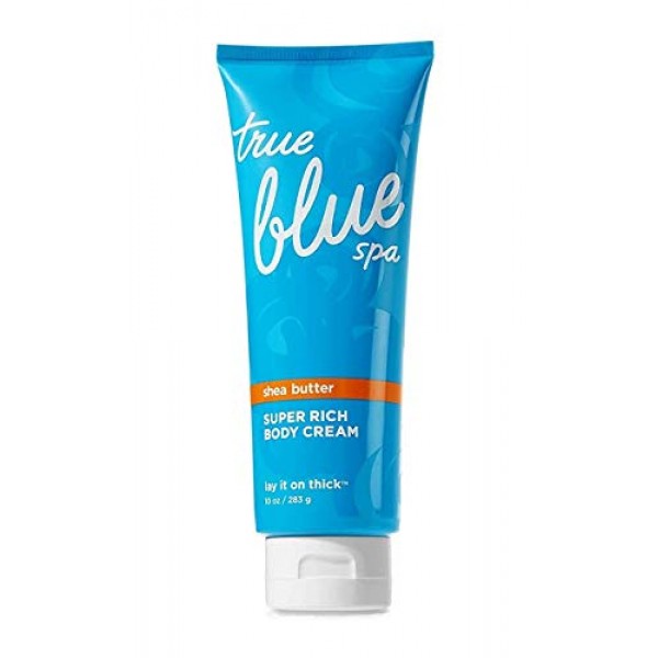 Bath and Body Works True Blue Spa Lay It On Thick Super Rich Body...