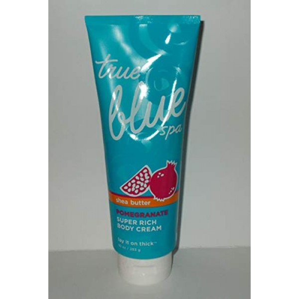 Bath and Body Works True Blue Spa Pomegranate Lay It On Thick Sup...
