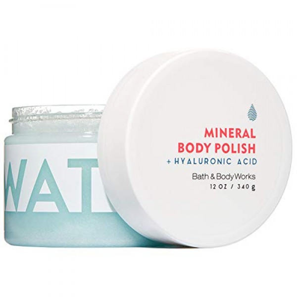 Bath and Body Works Water Hyaluronic Acid Mineral Body Polish 12 ...