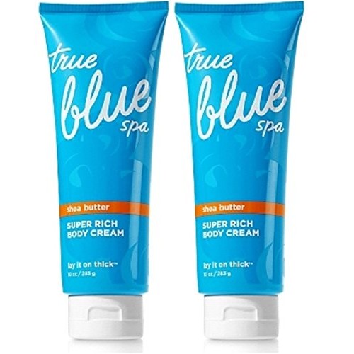 Set of 2 Bath and Body Works True Blue Spa Lay It On Thick Super ...